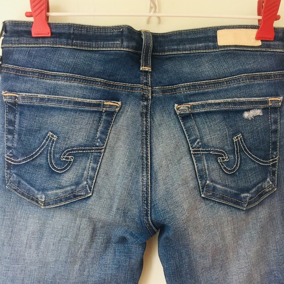 AG Adriano Goldschmied Ankle Super Skinny Distress - Picture 8 of 10